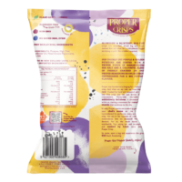Back Image of Purple & Gold Big Cut Crisps Product Shot