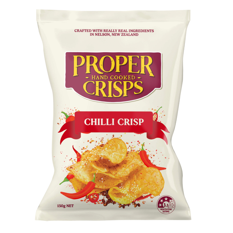 Front Image of Chilli Crisps Product Shot