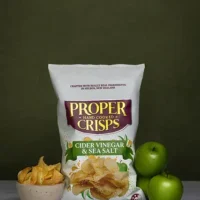 cider vinegar and sea salt lifestyle image green apple