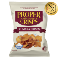 kumara crisps product render with the 2024 awards for Inspire NZ artisan awards - gold