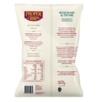 Back Image of Rosemary & Thyme Crisps Product Shot